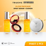 MERAH Trueve Vita C Glow Brightening Spray Serum 50ml – Serum Spray Dual Layer Vitamin C, Instant He