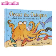 Milu Oscar The Octopus Matthew Van เรือเดินสมุทรหนังสือภาษาอังกฤษดั้งเดิม