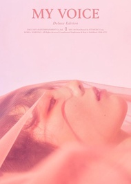 SNSD TAEYEON - MY VOICE (DELUXE - BLOSSOM VER.) + POSTER