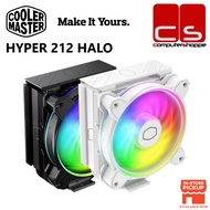 Cooler Master HYPER 212 HALO CPU Air Cooler - Black/White