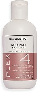Revolution Haircare Plex 4 Bond Plex Shampoo, Deeply Cleanses Dry and Damaged Hair, Vegan & Cruelty