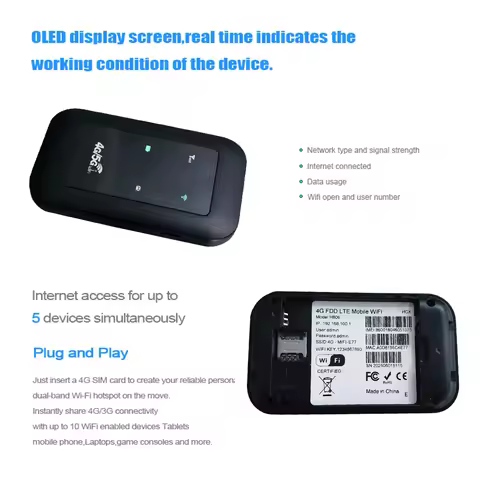 WiFi Repeater 4G Router Amplifier Network Expander 150Mbps 3G/4G SIM Card Slot