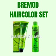 ♞,♘,♙BREMOD 8.16 ASH GRAY HAIR COLOR SET WITH OXIDIZER (100ML)