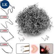 LK 100Pcs 0.8mm Car Bumper Plastic Welding Machine Steel Parts / Hot Stapler For Plastic Welder Repa