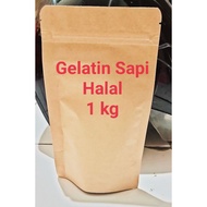 Beef Gelatin Powder 1 kg Premium Halal