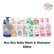 BZU BZU Pencuci Bayi & Syampu (600ml)/BZU BZU Baby Wash & Shampoo (600ml)