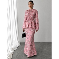 Ayra Kurung In Pink Sakura