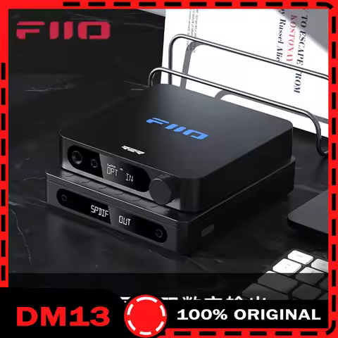 Fiio Dm13 Multifunctional Portable Stereo Cd Player With Long-Lasting Battery, Supports Usb Ripping,