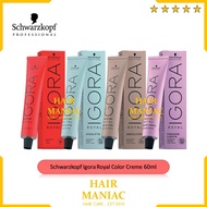 Schwarzkopf Igora Royal Permanent Hair Dye Color Creme 60ML