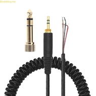 Doublebuy Replacement Spring Cable Cord Wire Plug for DT 770 770Pro 990 990Pro Headphone