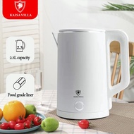 Kaisa Villa electric kettle 2.3L heater water heater kettle electric white nordic electric kettle