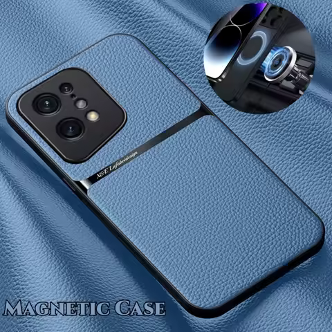 Magnet Case For OPPO Find X5 X3 Lite Neo A58 A78 A98 A79 A60 Leather Back Case Cover Funda For Reno 