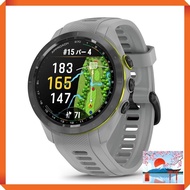 Garmin Approach S70 42mm Gray AMOLED Golf Watch with GPS Map, Suica Support, and Virtual Caddy, Model #010-02746-21, Japan Domestic Version.