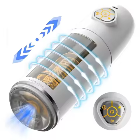 Man Masturbation 18 Adult Toys Plessure Men Massage Machine Automatic Cup Vibrator Male Masturbator 