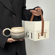Elegant kiln-turned mugs as souvenirs, high aesthetic value, gift boxes for employees and clients, s