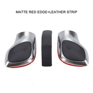 กระปุกเกียร์หนังกลับหนังนิ่มฝาครอบด้านข้าง DSG สัญลักษณ์สำหรับ VW Golf 6 7 R GTI Passat B7 B8 CC R20