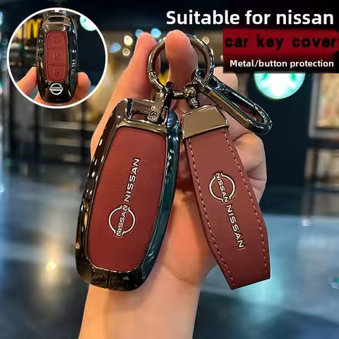 Car Key Case 3/4/5 Buttons For Nissan Rouge Kicks Pathfinder j12 Ariya Altima Rogue Qashqai Bluebird
