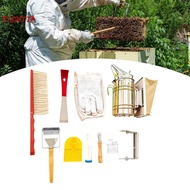 [tishita] 10 Pieces Bee Hive Smoker Kit Gloves for Beginners and Pro Beekeepers Garden