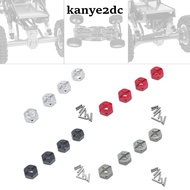 [kanye2dc] RC Wheel Hub Hex Adapter RC Car Connector Coupler Hexagonal Adaptor Metal Material Precis