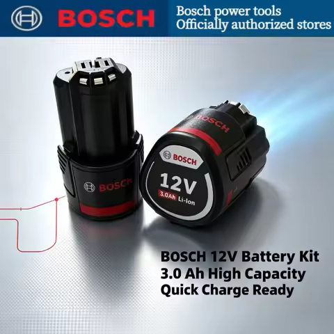 Original Authentic Bosch 12V 3.0Ah 12V Battery,High Capacity Lithium Battery,for BAT420 BAT411,for B