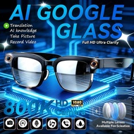 2026New AI Smart Glasses 8 Million HD Pixels Camera Photo Video Recording WIFI Transmission Sunglass