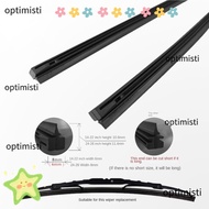 OPTIMISTI Refill Strips, 6mm Durable Car Wiper Blade,  14/16/17/18/19/20/21/22/24/26/28 Inch Easy To