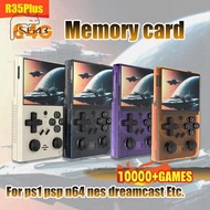 R35Plus Retro Video Game Console 64G 30,000+ Games 3.5In IPS Screen Handheld Game Console Linux Syst