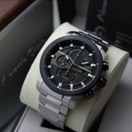 JAM TANGAN PRIA ORIGINAL ALEXANDRE CHRISTIE AC6559MC SILVER BLACK