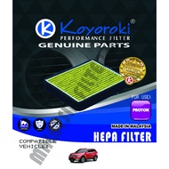 "PM2.5+CARBON HEPA" PROTON X70 CONSOLE BOX PENAPIS CABIN FILTER RMB-08200-C T509955A-6221R