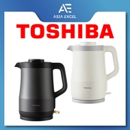 TOSHIBA KT-15DRTSG(W) | KT-15DRTSG(H) 1.5L WHITE / BLACK LEAK PROOF ELECTRIC KETTLE