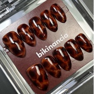 Making Cia - The OG Leopard Press On Nails | Press On Nails Aesthetic | Press On Nails Leopard | Pre