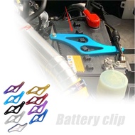 JEGS Car Modified Battery Holder Buckle JDM Battery Holder Battery Aluminum Alloy Fixing Clip Batter