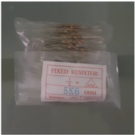 Resistor 5K6 Ohm 1/2 Watt 10pcs