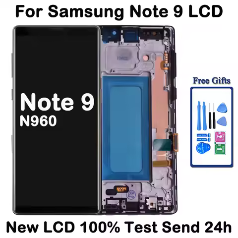 For Samsung Note 9 Screen LCD Display SM-N9600 SM-N960F SM-N960U Screen Replacement Digitizer Touch 