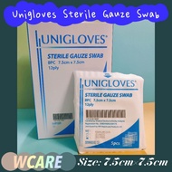 Unigloves Sterile Gauze Swab 7.5cm x 7.5cm