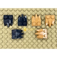 Genuine assembled bricks - Combo of 10 1x2 bricks with 3 sloping stone arms, clawPiece, tile roof - 