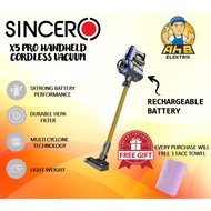 SINCERO X5 PRO HANDHELD CORDLESS VACUUM CLEANER REMOVEABLE / RECHARGEABLE BATTERY/POWERFUL