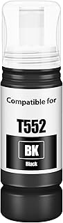 Compatible Refill Ink Replacement for 552 T552 Ink Bottles Use with ET-8550 ET-8500 Printer