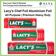 💯 [SG STOCK] Lacys Chef Wrap - Aluminum Foil | AF315 AF318 AF322 | Food Grade | Cooking | Freezing |