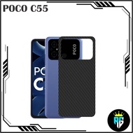 LAYAR Graskin Xiaomi poco C55 Carbon Rear Screen Protector
