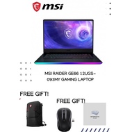 MSI RAIDER GE66 12UGS-093MY GAMING LAPTOP i7-12700H| 16GB| 1TB SSD| NVIDIA RTX3070