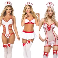 Sexy Lingerie Hot Porno Women Baby Doll Dress Erotic Lingerie Cosplay Nurse Uniform For Sex Costumes