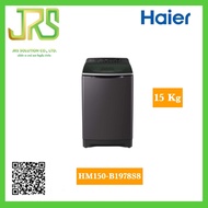 HAIER เครื่องซักผ้าฝาบน 15KG Self Cleaning inverter รุ่น HM150-B1978S8