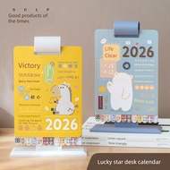 日历2026 日历 2026 Kalendar Meja Tahun Kuda Kalendar Meja Kreatif