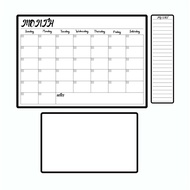 Magnetic Dry Erase Calendar Whiteboard Sticky Notes Fridge Magnet Teaching Aids Business Supplies Cu