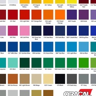 BERKAH Oracal 651 Gloss Sticker