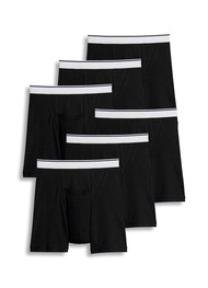 Jockey Men's Underwear Pouch 5" Boxer Brief - 6 Pack