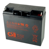 12V 17Ah CSB GP12170 Rechargeable SLA Battery - Maintenance Free for Emergency Power