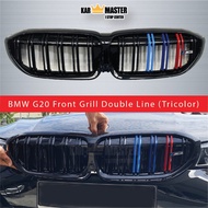 BMW G20 Double Line Front Grill M3 Color and M3 Logo
