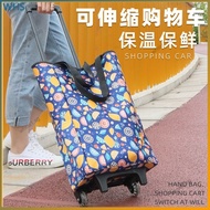 Shopping Trolley Folding Trolley Grocery Trolley Elderly Trailer Trolley Trolley Car